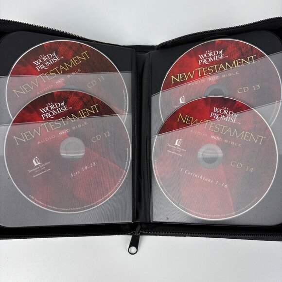 The Word Of Promise New Testament Audio NKJV Bible 20 CD Set - Picture 7 of 9